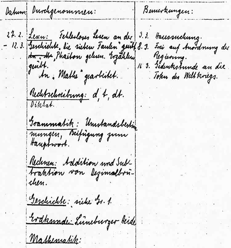 Pensenbuch - Lesen Grammatik